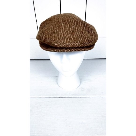 Bailey brown wool newsboy cap / paperboy hat - medium - Picture 7 of 7